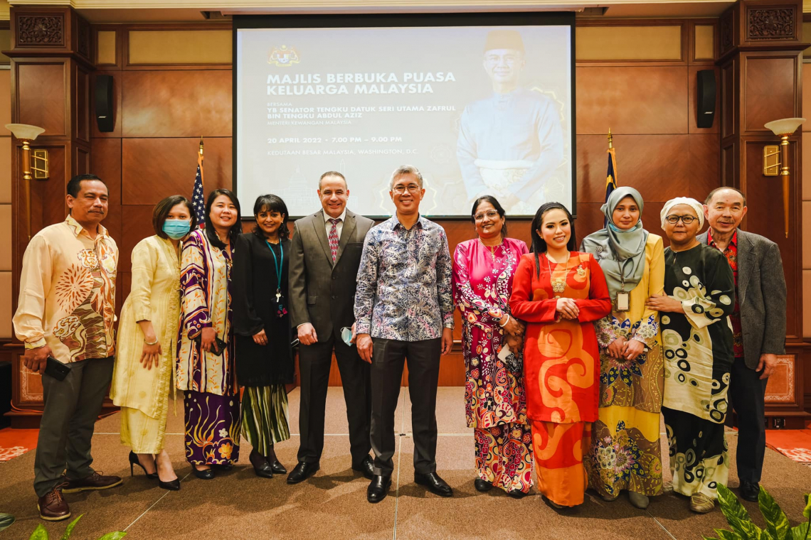 Sesi Berbuka Puasa bersama #KeluargaMalaysia di Kedutaan Besar Malaysia, Washington D.C.